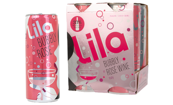 Lila Wines 4-pack: Bubbly Rosé, Italy
